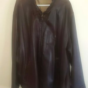 Polo leather jacket